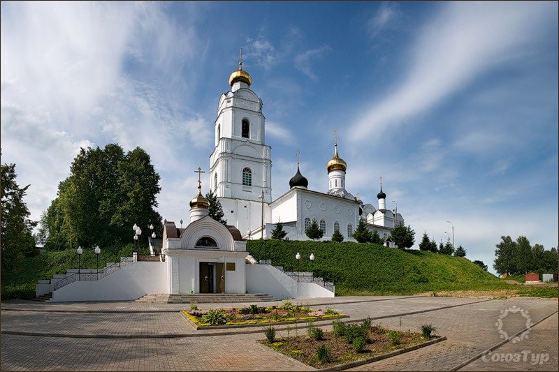 Вязьма Троицкий собор вид сверху